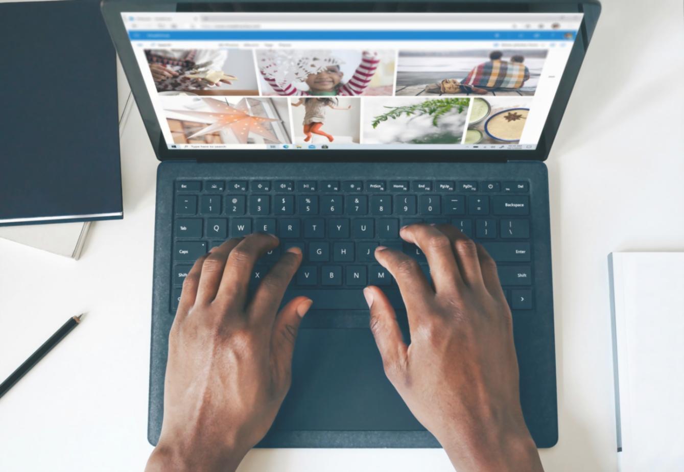 Business mentor reviewing financial projections with program participant